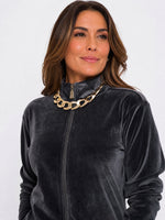 Celine | Conjunto Jogger em Plush Aveludado