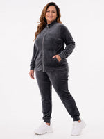 Celine | Conjunto Jogger em Plush Aveludado