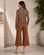 Conjunto Listrado com Pantacourt - Valentina
