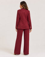 Conjunto Suede Blazer e Pantalona - Giovanna