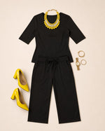 Conjunto Blusa e Pantacourt - Isabela