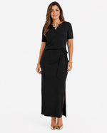 Conjunto  Blusa  e Saia - Rebeca