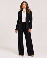 Conjunto Suede Blazer e Pantalona - Giovanna