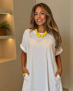 Vestido Trapézio com Bolsos - Alice