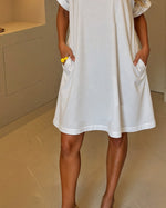 Vestido Trapézio com Bolsos - Alice